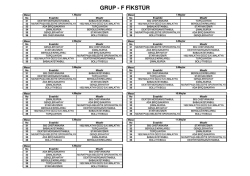 GRUP - F FİKST&Uuml;R