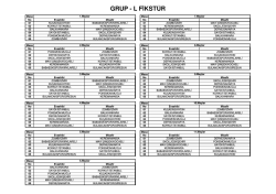 GRUP - L FİKST&Uuml;R