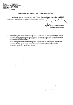 W f 35708 T&Uuml;RKİYE B&Uuml;Y&Uuml;K MİLLET MEcLisi BAŞKANLIĞINA