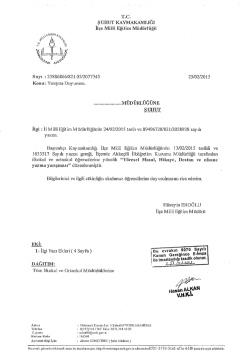 M&uuml;d&uuml;rl&uuml;ğ&uuml;m&uuml;z&uuml;n konuyla ilgili yazısı i&ccedil;in tıklayınız.