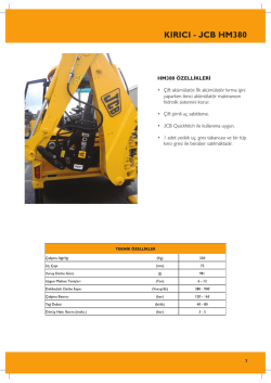 KIRICI - JCB HM380
