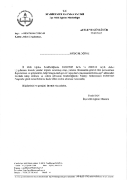 tc seydikemer kaymakamlığı - seydikemer il&ccedil;e milli eğitim m&uuml;d&uuml;rl&uuml;ğ&uuml;