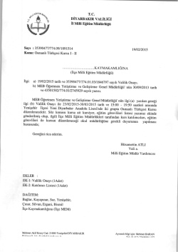 f (ğ DİYARBAKIR vALİLİĞİ - bağlar il&ccedil;e mill&icirc; eğitim m&uuml;d&uuml;rl&uuml;ğ&uuml;