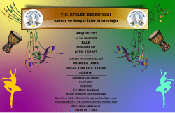 Dans Afiş - TC Efeler Belediyesi