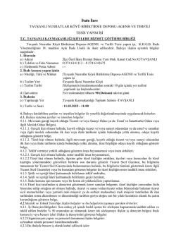 İlan - Tavşanlı Kaymakamlığı