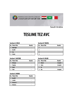 teslıme tez avc