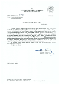 mesken tapulu binaların ruhsatlandırılması hk.