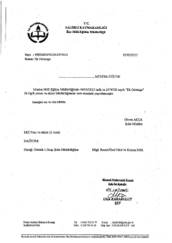 Ek - Salihli İl&ccedil;e Milli Eğitim M&uuml;d&uuml;rl&uuml;ğ&uuml;