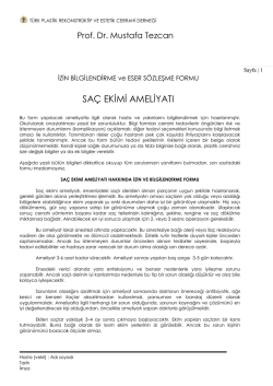 Sac ekimi - Cosmedic İstanbul