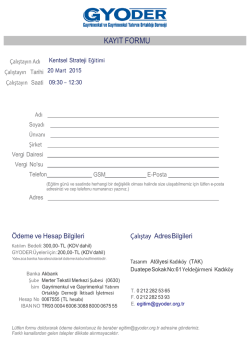 kayıt formu