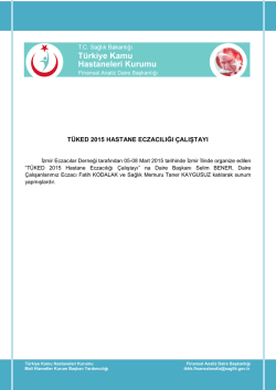 A&ccedil; - T&uuml;rkiye Kamu Hastaneleri Kurumu