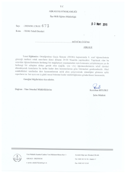 TEOG Telafi Dersleri