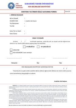 indir - Karadeniz Teknik Üniversitesi