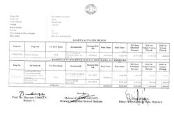 &Uuml;niversitemiz 2015 Yılı Yatırım Detay Programı