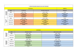7. d&ouml;nem pfe ara sınav programına ulaşmak i&ccedil;in tıklayınız