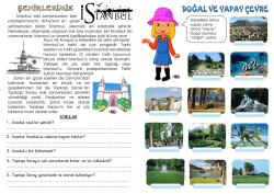sınıf tekrar dergisi 19. sayı &ndash; şehirlerimiz (istanbul)