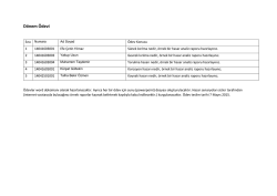 D&ouml;nem &Ouml;devi