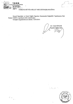 T.B.M.M. cuMHuRIYET HALK PARTIsI