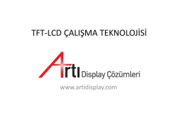 tft-lcd &ccedil;alışma teknolojisi