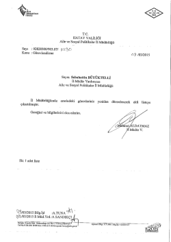 il m&uuml;d&uuml;r yardımcısı sebahattin b&uuml;y&uuml;ktelli g&ouml;rev dağılımı