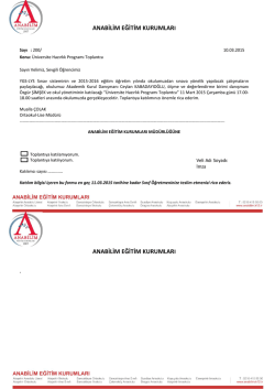 anabilim eğitim kurumları anabilim eğitim kurumları