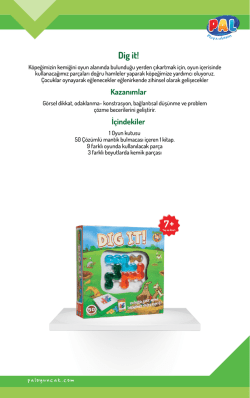 Dig it! - PAL Oyuncak