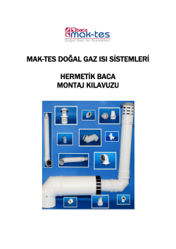 Montaj Klavuzu - Mak-Tes