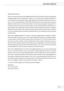 EDİT&Ouml;R K&Ouml;ŞESİ - JournalAgent