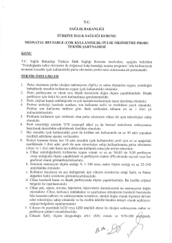 T.c. SAĞLIK BAKANLIĞI T&Uuml;RKİYE HALK sAĞLİĞI KURUMU