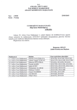 T.c. - Ankara Barosu