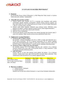 İmzalanan protokol için tıklayınız - Konya Serbest Muhasebeci Mali