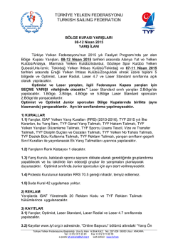 türkiye yelken federasyonu turkısh saılıng federatıon