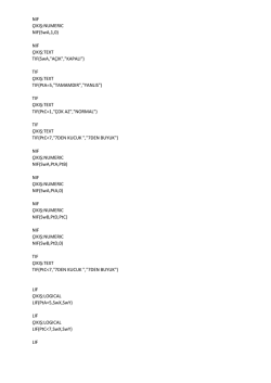 IF_OrnekKodlar17Mart2015