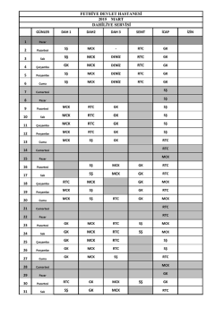 i&ccedil; hastalıkları - Fethiye Devlet Hastanesi