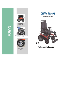 Kullanım kılavuzu - Logo of Otto Bock HealthCare