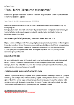 "Bunu bizim &uuml;lkemizde takamazsın"