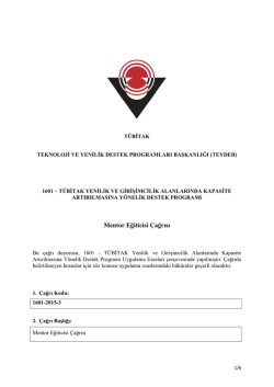 Mentor Eğiticisi &Ccedil;ağrısı