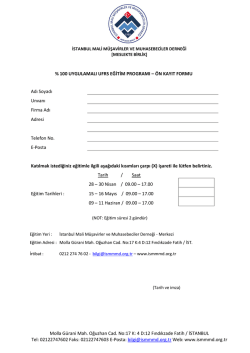 Molla G&uuml;rani Mah. Oğuzhan Cad. No:17 K: 4 D:12