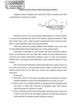 mımvs`ı&ccedil;l HAREKET PARﬂsI - T&uuml;rkiye B&uuml;y&uuml;k Millet Meclisi