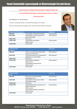 Haziran &Ccedil;alıştay Programını İndirmek İ&ccedil;in Tıklayınız