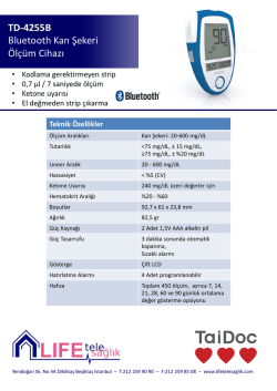 TD-4255B Glukometre