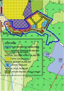 Mavikent KDGPA ilave revizyon nazım imar planına yapılan itirazın