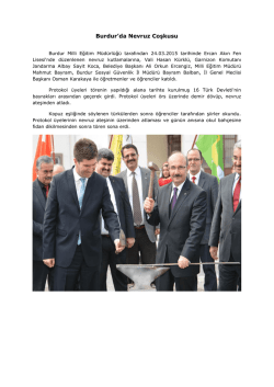 CACHEID=8e8acaa7-923b-44e6-ae4f-eddbc98dee7c;Burdur`da Nevruz Coşkusu