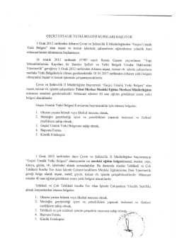 Detaylı bilg ve Kurs Başvuru Formunu indirmek i&ccedil;in bağlantıyı