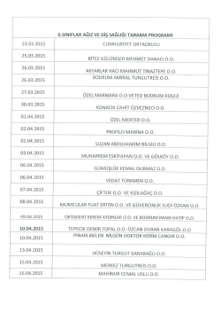 23.03.2015 cUMHURİYET ORTAOKULU
