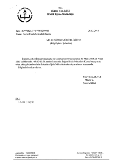 Liste i&ccedil;in tıklayınız - Iğdır İl Milli Eğitim M&uuml;d&uuml;rl&uuml;ğ&uuml;