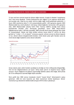 Ekonomistin Yorumu