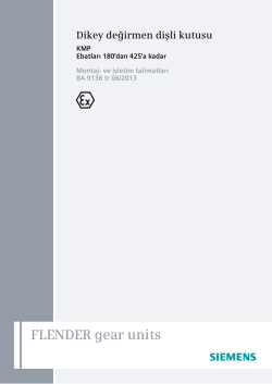 FLENDER gear units