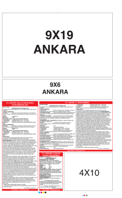 ANKARA - Posta