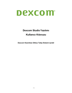 Dexcom Studio&trade;Software